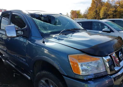 2011 Nissan Titan Sl z USA, uszkodzony, nr VIN 1N6AA0EC9BN312308